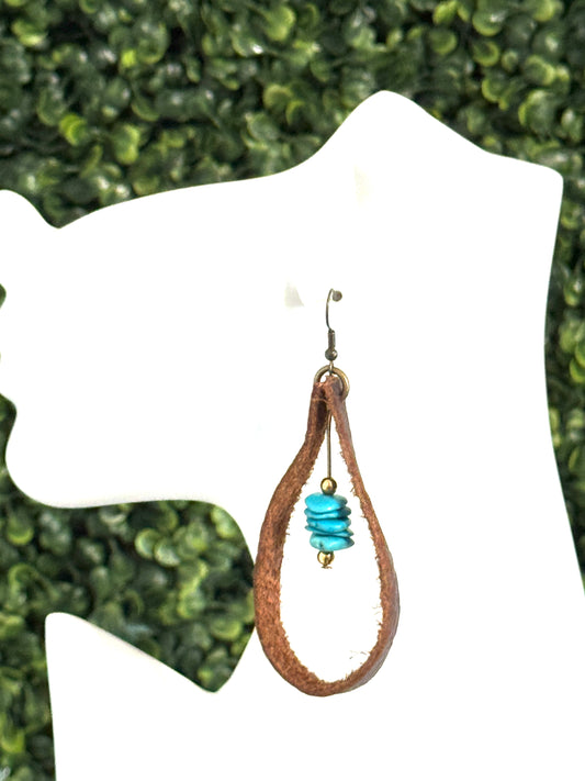 Turquoise Drop Earring