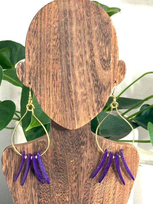 Quad Cocoa Earring