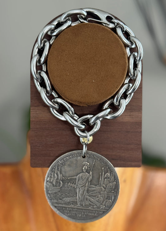Large Coin Bracelet