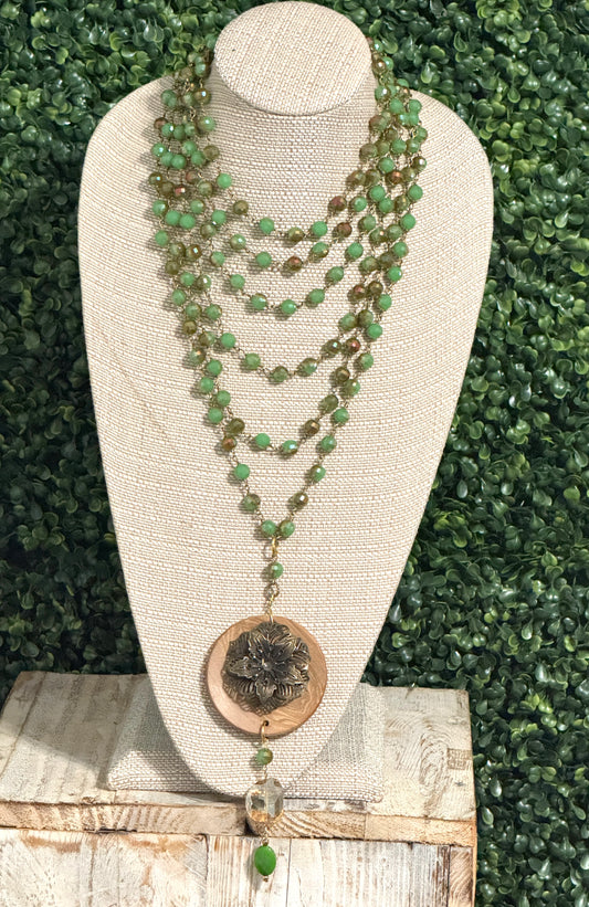 Green Tea Necklace