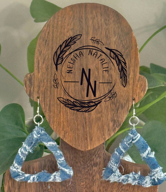 Denim Earring